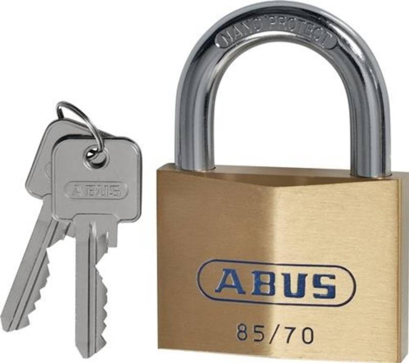 Abus Zylindervorhangschloss 85/70 Schlosskörper-B.70mm MS versch.-schl. 80633 von ABUS Security-Center