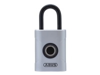 ABUS 62575, Herkömmliches Vorhängeschloss, Biometrischer Schlüssel, Schuppen, Silber, Zink Stahl, Gehärteter Stahl von ABUS
