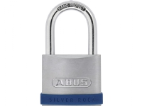 ABUS Silver Rock 5, Herkömmliches Vorhängeschloss, Tastensperre, Blau, Silber, Zink, Gehärteter Stahl, 1 Stück(e) von ABUS