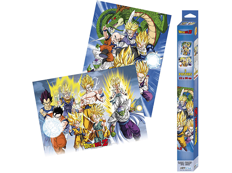 ABYSTYLE ABYDCO608 Dragonball Gruppe 2 Chibi Poster von ABYSTYLE