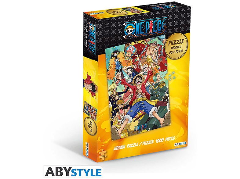 ABYSTYLE ABYJDP003 One Piece PUZZEL STROHHUT CREW Puzzle ABYSTYLE ABYJDP003 One Piece PUZZEL STROHHUT CREW Puzzle von ABYSTYLE