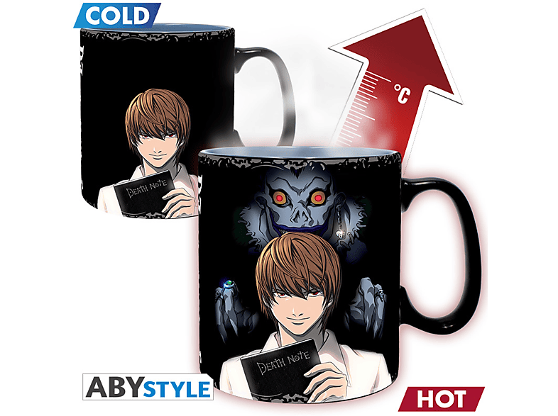 ABYSTYLE DEATH NOTE HEAT CHANGE TASSE Tasse von ABYSTYLE