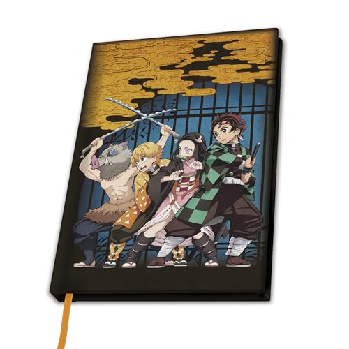 ABYSTYLE Demon Slayer A5 Notebook 180 Pages Anime Manga Office & School Supplies Anime Merch Gift von ABYSTYLE