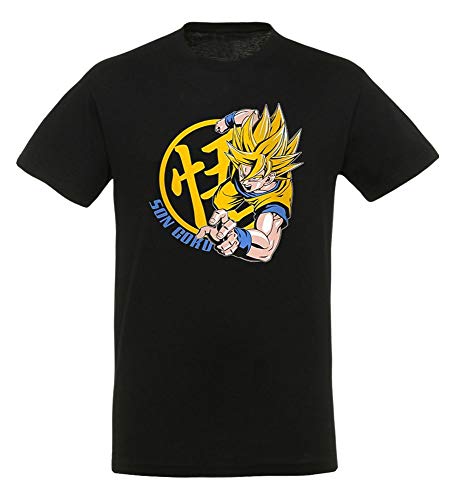 ABYSTYLE Dragon Ball - T-Shirt DBZ/Goku Super Saiyan Homme Black (M) von ABYSTYLE