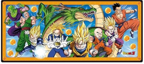 ABYSTYLE Dragon Ball Z Goku and Friends Fighters Gaming-Mauspad, 88,9 x 40,6 cm, rutschfeste Gummi-Mauspads, rechteckiges Mauspad ABYSTYLE Dragon Ball Z Goku and Friends Fighters Gaming-Mauspad, 88,9 x 40,6 cm, rutschfeste Gummi-Mauspads, rechteckiges Mauspad von ABYSTYLE
