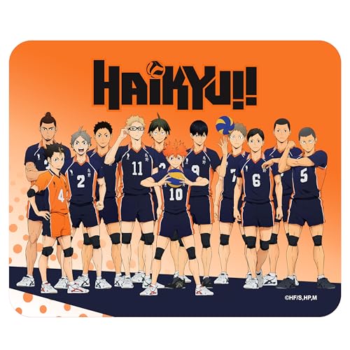 ABYSTYLE Fußmatten Modell Haikyu!! Tappetino Mouse: Karasuno Team 24 x 20 cm von ABYSTYLE