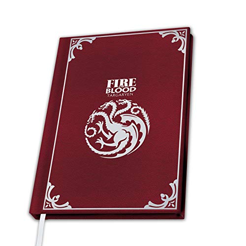 ABYSTYLE - Game of Thrones - Premium Notizbuch A5 - Targaryen von ABYSTYLE
