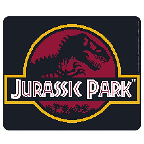 ABYSTYLE - Jurassic Park - Mousepad - Pixel Logo von ABYSTYLE