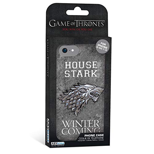 ABYstyle - Game of Thrones - Handyhülle - Stark (für iPhone 6, iPhone 6S, iPhone 7, iPhone 8) von ABYSTYLE