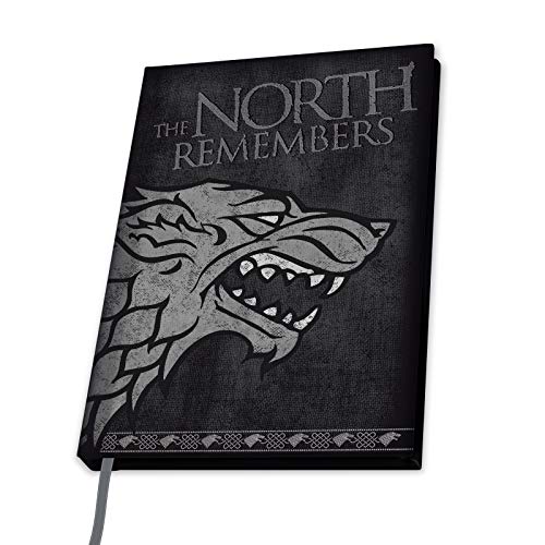 ABYstyle - Game of Thrones - Notizbuch A5 - Stark von ABYSTYLE