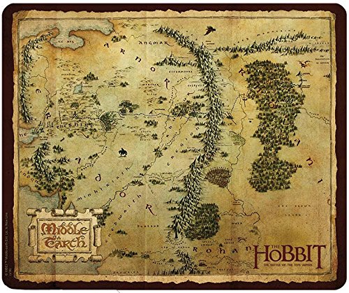 ABYstyle - THE HOBBIT - Mauspad - Mittelerdekarte von ABYSTYLE