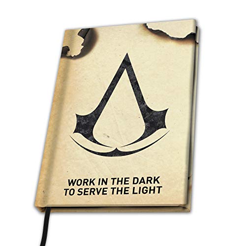 Assassin's Creed Crest Unisex Notizbuch multicolor Papier Fan-Merch, Gaming, Ubisoft von ABYSTYLE
