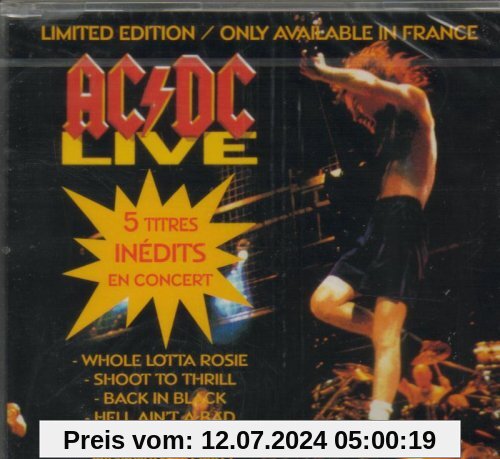 5 Titres Inedits En Concert - Live - Limited Edition von AC/DC