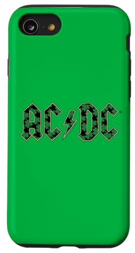 AC/DC Kleeblatt-Logo Hülle für iPhone SE (2020) / 7 / 8 von AC/DC