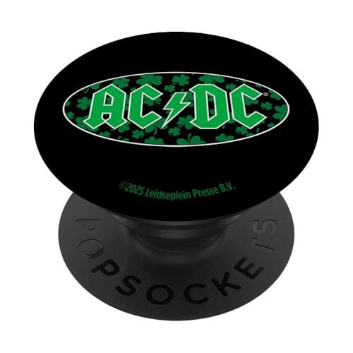 AC/DC Kleeblatt Oval Classic Logo Kelly Green PopSockets Klebender PopGrip AC/DC Kleeblatt Oval Classic Logo Kelly Green PopSockets Klebender PopGrip von AC/DC