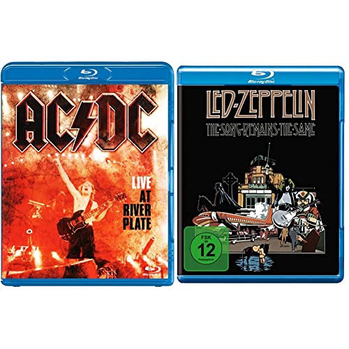 AC/DC - Live at the River Plate [Blu-ray] & Led Zeppelin - The Song remains the Same [Blu-ray] von AC/DC