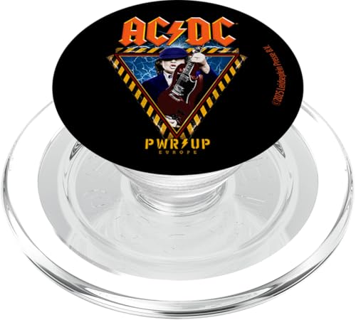 AC/DC PWR UP Europe Angus Lightning Foto PopSockets PopGrip für MagSafe von AC/DC