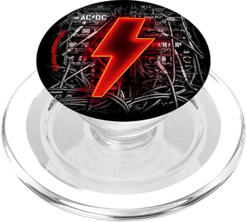 AC/DC PWR UP Neon Bolt and Wires Albumcover PopSockets PopGrip für MagSafe AC/DC PWR UP Neon Bolt and Wires Albumcover PopSockets PopGrip für MagSafe von AC/DC