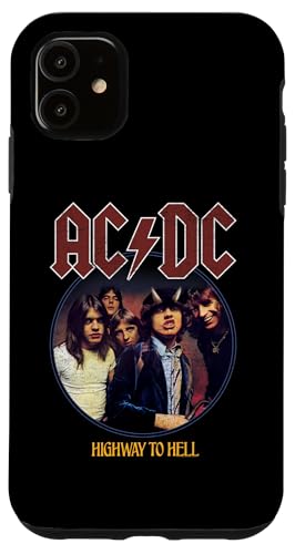 Hülle für iPhone 11 ACDC Highway To Hell Circle Rock Music Band von AC/DC