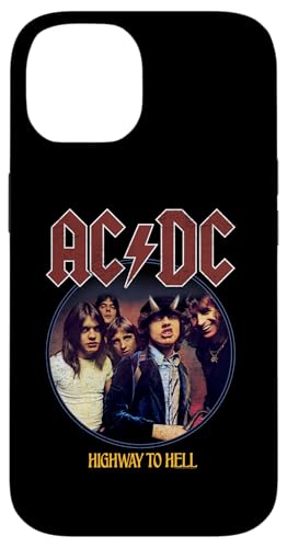 Hülle für iPhone 14 ACDC Highway To Hell Circle Rock Music Band von AC/DC