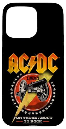 Hülle für iPhone 15 Pro Max AC/DC Rock Music Band For Those About To Rock 1981 von AC/DC