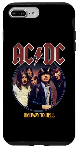 Hülle für iPhone 7 Plus/8 Plus ACDC Highway To Hell Circle Rock Music Band von AC/DC