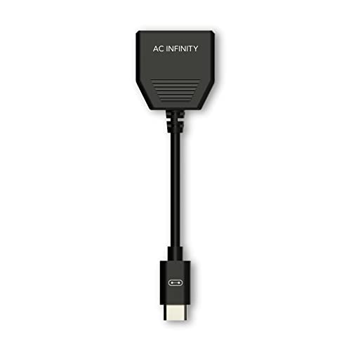 AC Infinity Molex auf UIS Port Adapter Dongle, Umwandlungskabel, funktioniert mit CLOUDLINE, AIRLIFT und CLOUDWAY EC-Motor-Lüftern von AC Infinity
