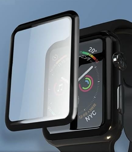 AC-Sat-Corner Apple Watch Displayschutz Protector 3D Panzerfolie für Apple Watch 6 40mm 1x Stück von AC-Sat-Corner
