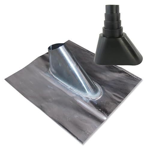 AC-Sat-Corner Bleidachziegel extra groß 450 x 490mm + Gummi Tülle Schwarz AC-Sat-Corner Bleidachziegel extra groß 450 x 490mm + Gummi Tülle Schwarz von AC-Sat-Corner