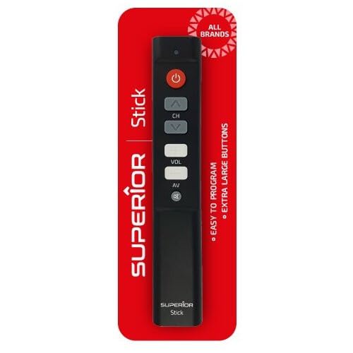 AC-Sat-Corner Superior Senioren Fernbedienung Stick mit 6 Tasten für Sharp AC-Sat-Corner Superior Senioren Fernbedienung Stick mit 6 Tasten für Sharp von AC-Sat-Corner