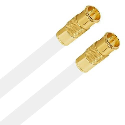 Sat Kabel Fritz!Box Cable Vodafone Kabel Kabelanschluss Anschlusskabel Satkabel Koaxkabel TV Kabel Satanschlusskabel Fernsehkabel 4K 8k UHD 7mm 135dB (7 Meter, Gold Schnellstecker Gerade-Gerade) von AC-Sat-Corner