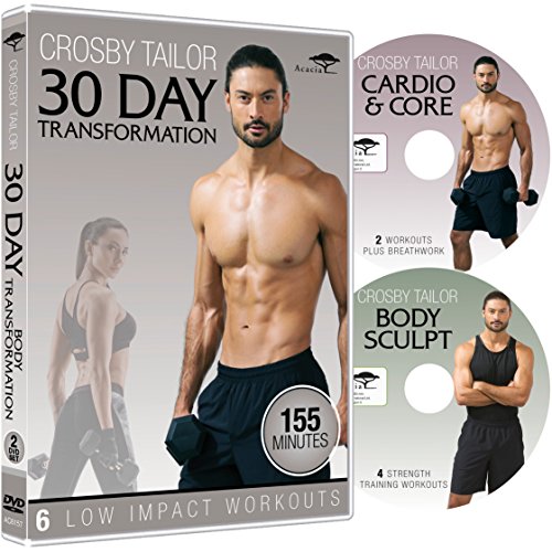 Crosby Tailor - 30 Day Transformation (2 DVD Fitness Workout Set + Calendar) von ACACIA