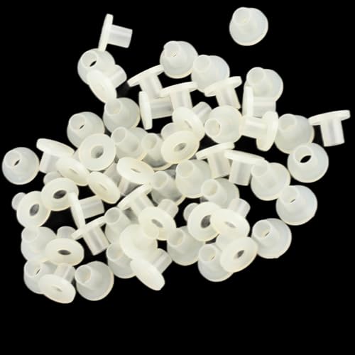 ACAGALA 100 PCS Transistor Waschmaschine Isolierte Plastikabstandsscheiben -Forschungsscheiben (TW-10 (100pcs)) von ACAGALA