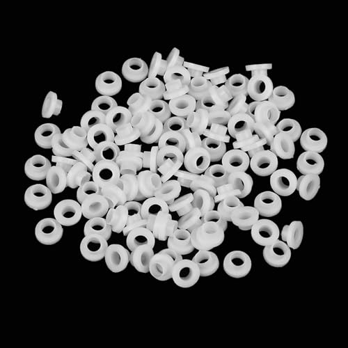 ACAGALA 100 PCS Transistor Waschmaschine Isolierte Plastikabstandsscheiben -Forschungsscheiben (TW-3 (100pcs)) von ACAGALA
