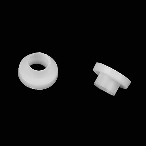 ACAGALA 100 PCS Transistor Waschmaschine Isolierte Plastikabstandsscheiben -Forschungsscheiben (TW-6 (100pcs)) von ACAGALA