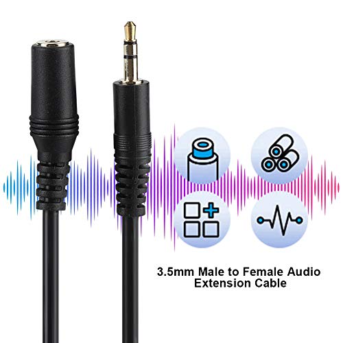 ACAGALA 3,5 Mm Männlich an Weibliche Audioverlängerungskabel -Aux -Kabel für Smartphone Kopfhörer Stereo (20m) von ACAGALA
