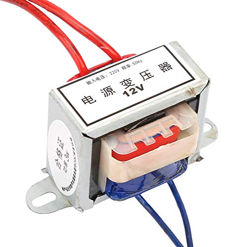 ACAGALA AC 12V/24 V Ausgangsspannung 3W Eingang 220 V 50 Hz Single Power Transformator (12V) von ACAGALA