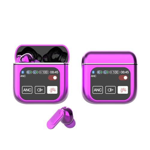 ACAGALA Kabellose Ohrhörer mit Touchscreen, Stereo-Sound, BT5.4-Ohrhörer, In-Ear-Design, Stereo ANC&ENC, intelligente Geräuschunterdrückung, klarer großer Bildschirm, geringe Latenz, Lange Lebensdaue ACAGALA Kabellose Ohrhörer mit Touchscreen, Stereo-Sound, BT5.4-Ohrhörer, In-Ear-Design, Stereo ANC&ENC, intelligente Geräuschunterdrückung, klarer großer Bildschirm, geringe Latenz, Lange Lebensdaue von ACAGALA