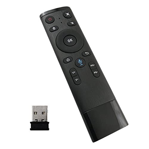 ACAGALA Q5 TV Voice Remote Air Mouse 2.4G Wireless Remote Controller mit Axis Gyroscop Sensor für Smart TV Android Box Laptop Internet Box ACAGALA Q5 TV Voice Remote Air Mouse 2.4G Wireless Remote Controller mit Axis Gyroscop Sensor für Smart TV Android Box Laptop Internet Box von ACAGALA