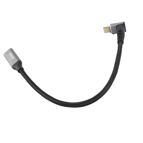 ACAGALA USB C 3.2 Männlich an Weibliches Kabel PD100W Schnelles Laden 10 Gbit/S 4K bei 60 Hz USB C Ladungskabel, das mit Dampfdeck -Spielkonsolen Kompatibel Ist (25 cm) von ACAGALA