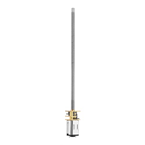 Acagala DC 6/12V N20 Getriebe Reduktionsmotor mit Langer Ausgangswelle M4 X 100 Mm (6 V 300 U/min) von ACAGALA