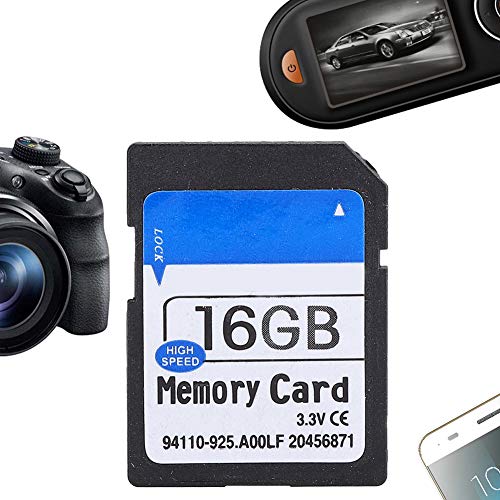 Acagala Photos Musikdateien Speicher Hochgeschwindigkeitsspeicherkarte Kompatibel mit Elite Pro MP3 MP4 Camera SLR -Spielmaschine (16g) von ACAGALA
