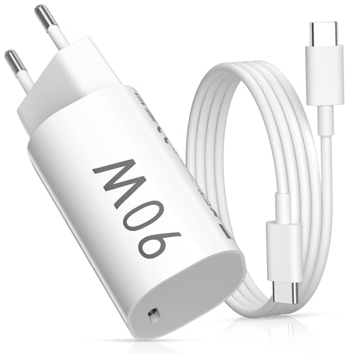 90W Ladegerät USB Netzteil Turbo und USB C LadeKabel für Xiaomi 15 14 13 Ultra POCO F6 X7 Pro, Ladestecker Schnellladekabel Power Adapter Ladestecker für Redmi Note 14 13 12 11S 10 9 Pro für Redmi 14C von ACAGET