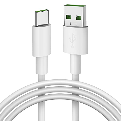 ACAGET USB C Kabel VOOC Ladekabel Datenkabel 1M, USB Typ C Schnellladekabel Daten Kabel 65W 5A Warp Charge Lade Kabel für OPPO Find X5 X3 Neo X3 X2 Pro Reno8/7/6/5 Pro OnePlus 12 11 10 9 Pro 8T Nord 2 von ACAGET