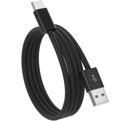 USB C Kabel 1M Carplay Kabel für iPhone 16 15 Pro Max,18W USB auf USB C Kabel & Datenkabel für Android Auto,Ladekabel Typ C Android Auto Kabel für Samsung Galaxy A55 A15 A35 A25 S24 Pixel 9 8a,Schwarz von ACAGET