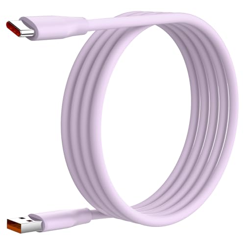 USB C Kabel 2M 120W 6A TurboCharge Fast Ladekabel für Xiaomi 15 14 13 Ultra 14T POCO F6 X7 Pro,Silikon Turbo Ladekabel für Redmi 14C 13C USB C Kabel Schnellladung für Xiaomi Redmi Note 14 13 12 11 Pro von ACAGET