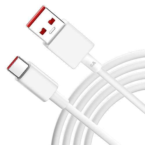 USB C Kabel 3M 120W Typ C Ladekabel für Xiaomi 13 12T 11T Pro, USB Typ C Schnellladekabel für Xiaomi 14 Ultra 13T 12 Lite 12X 11T, Redmi Note 13 12S 11 11S 10 Pro, Mi 11 Ultra 11i 10T, POCO X6 X5 Pro von ACAGET