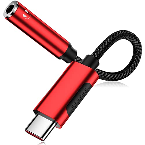 USB C Kopfhörer Adapter USB C auf 3,5mm Klinke Adapter USB Typ C Audio Aux Adapter Kabel USB C Klinke für iPhone 15 Pro Max Samsung Galaxy A55 A35 S24 S23 FE S22 S21 Ultra A34 A54 Oneplus 12 Pixel 8 7 von ACAGET