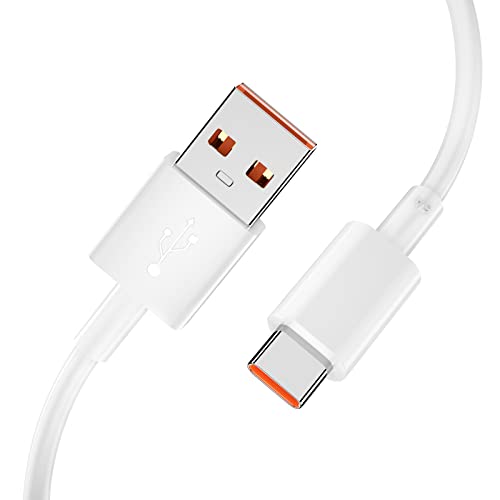 USB C Ladekabel für Xiaomi 14 13 Ultra 12 11T Pro 1M 120W Typ C Turbo Charge Schnellladekabel Datenkabel,65W 6A Fast Charge Kabel für Mi 11 Ultra,USB C Kabel für Redmi Note 13 12S 11 Mi 11Lite 12T Pro von ACAGET