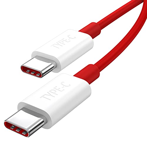USB C auf USB C Kabel 2M,USB C Kabel Warp Charge 65W 6A Warp Kabel für OnePlus 10T 5G/OnePlus 9 Pro 5G/OnePlus 9/OnePlus 8T,für Samsung S24/S23/S22/S21 Ultra/S20 FE/Note 20,Google Pixel 8/7/6 Pro/6a von ACAGET